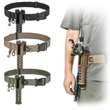 Durable fishing rod holder for waist, perfect for anglers who need hands-free fishing rod storage.