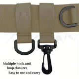 Fishing rod holder for waist, designed for stability and security, ideal for both freshwater and saltwater fishing