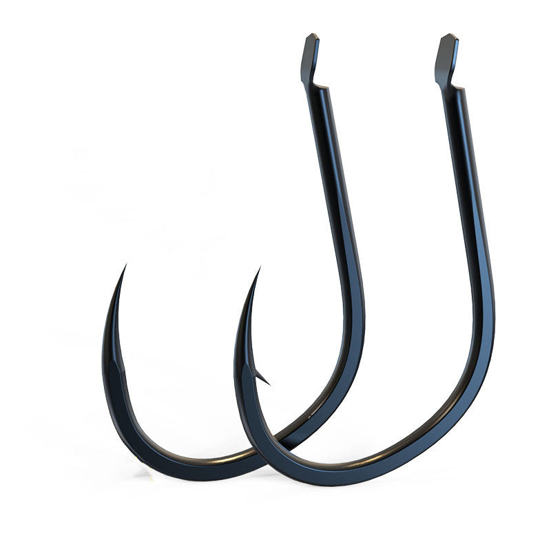 Barbed & Barbless Fishing Hooks — Sizes 1# to 10#