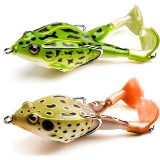 Double Propeller Frog Soft Bait
