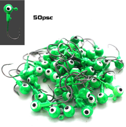 ColorHook™ 5-Color Fishing Hooks Bulk Set