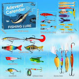 Fishing Advent Calendar Christmas Blind Box Bait Suit