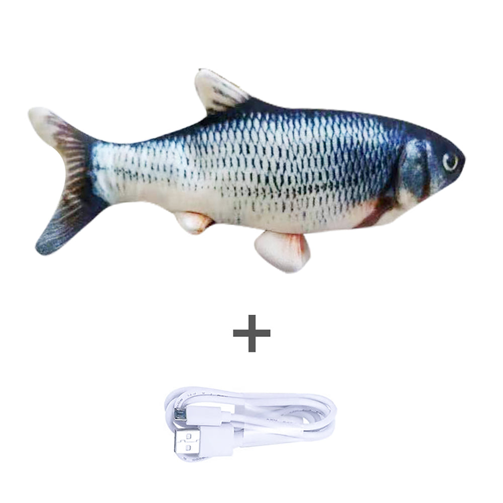 Electric Jumping Fish Toy – No Catnip