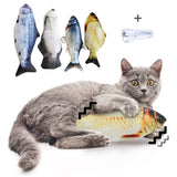 Electric Jumping Fish Toy – No Catnip