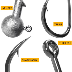 Lead Hook Lua Soft Round Crank Fishing Tackle