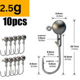 Lead Hook Lua Soft Round Crank Fishing Tackle