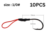Large Black Bold Iron Plate Hook With Barbs