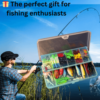 🎁 141-Piece Fishing Lure Gift Set