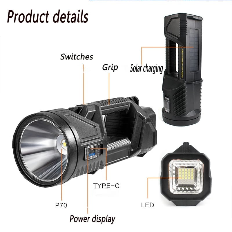 P70 Strong LED Flashlight