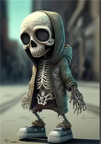 Cool Halloween Skeleton Figurine Ornaments
