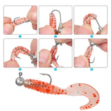 Lead Hook Lua Soft Round Crank Fishing Tackle