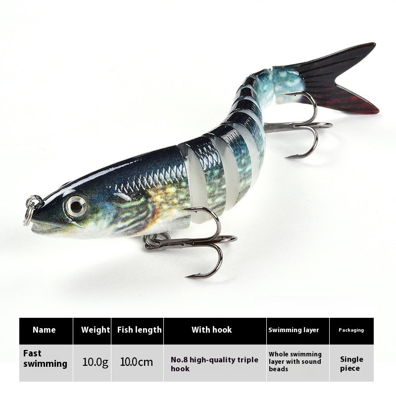 Multi-Section Bionic Loach Lure