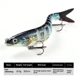 Multi-Section Bionic Loach Lure