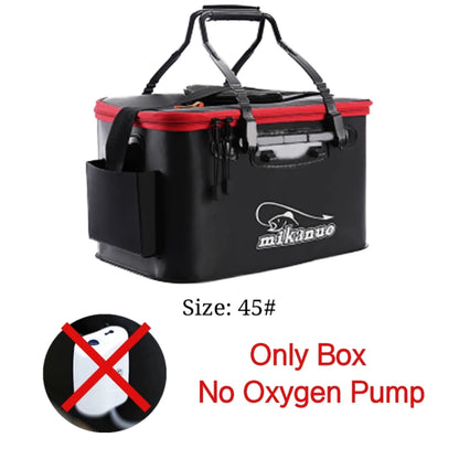 Foldable Waterproof Fishing Bucket-Live Fish Container