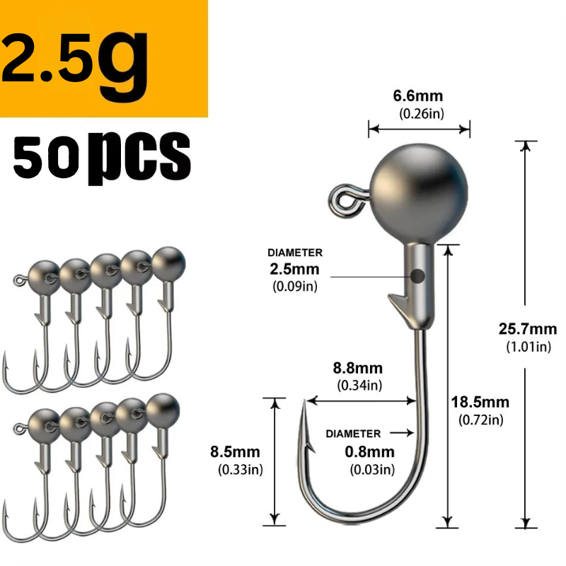 Lead Hook Lua Soft Round Crank Fishing Tackle