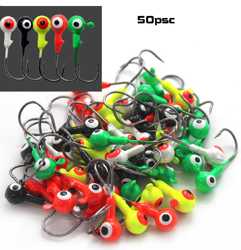 ColorHook™ 5-Color Fishing Hooks Bulk Set