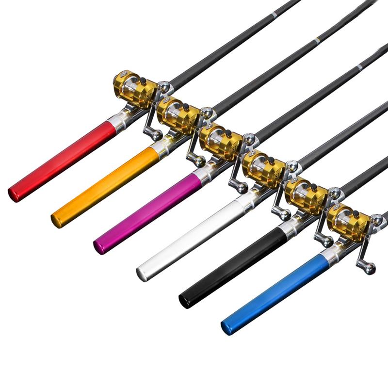 Mini Pen Fishing Rod 1 m – Portable Telescopic Travel Fishing Rod –