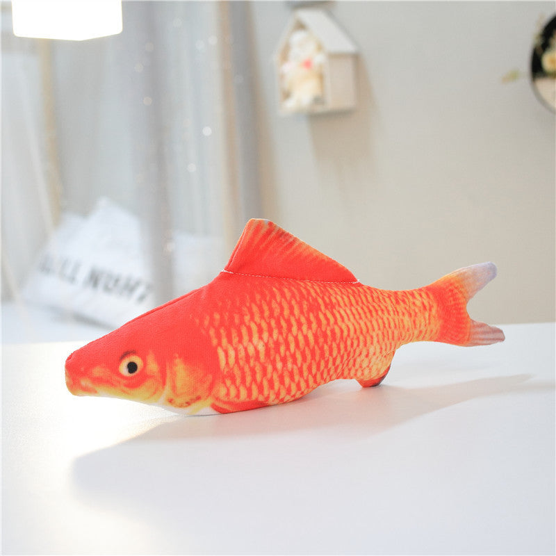 Electric Jumping Fish Toy – No Catnip