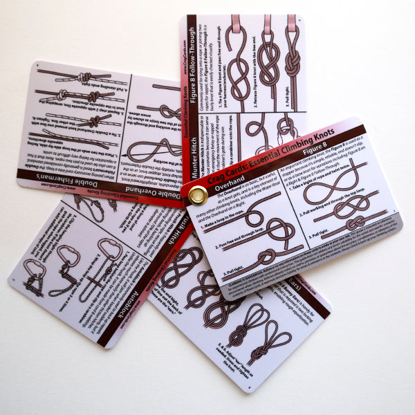 Crag Cards: Essential Climbing Knots
