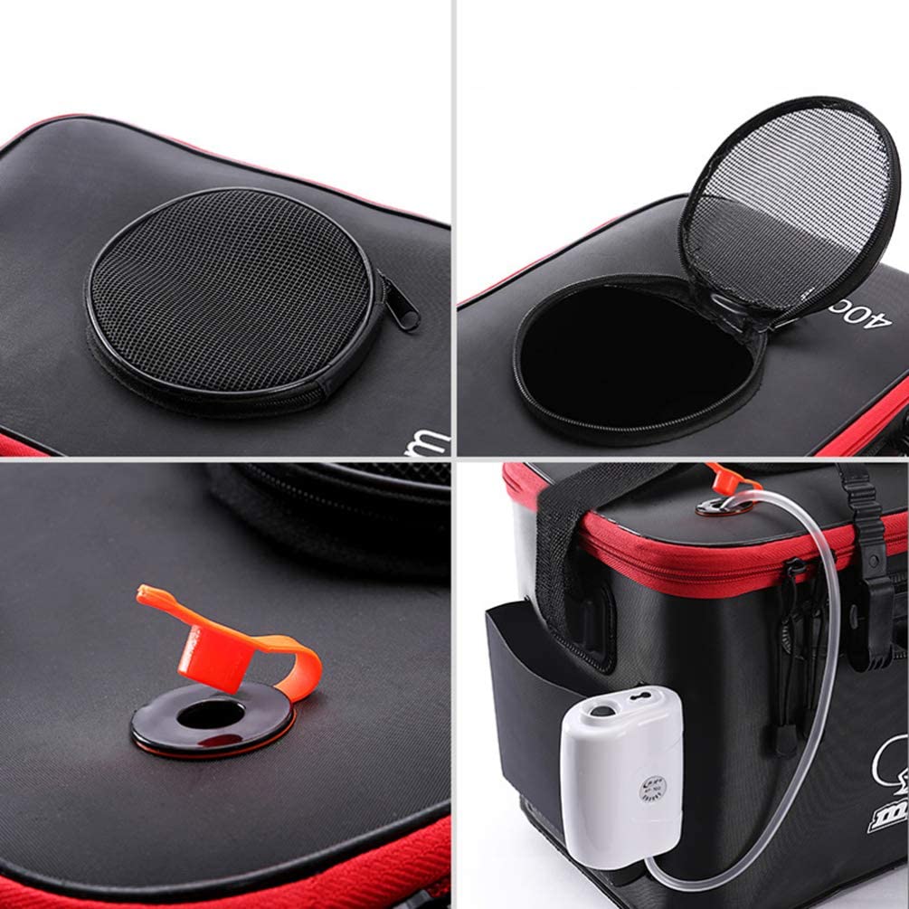 Foldable Waterproof Fishing Bucket-Live Fish Container
