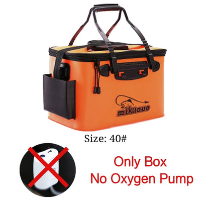 Foldable Waterproof Fishing Bucket-Live Fish Container