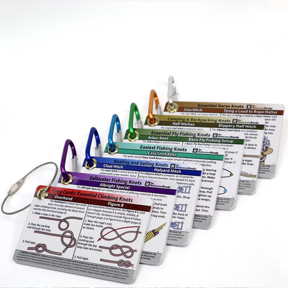 Crag Cards: Essential Climbing Knots