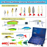 Fishing Advent Calendar Christmas Blind Box Bait Suit
