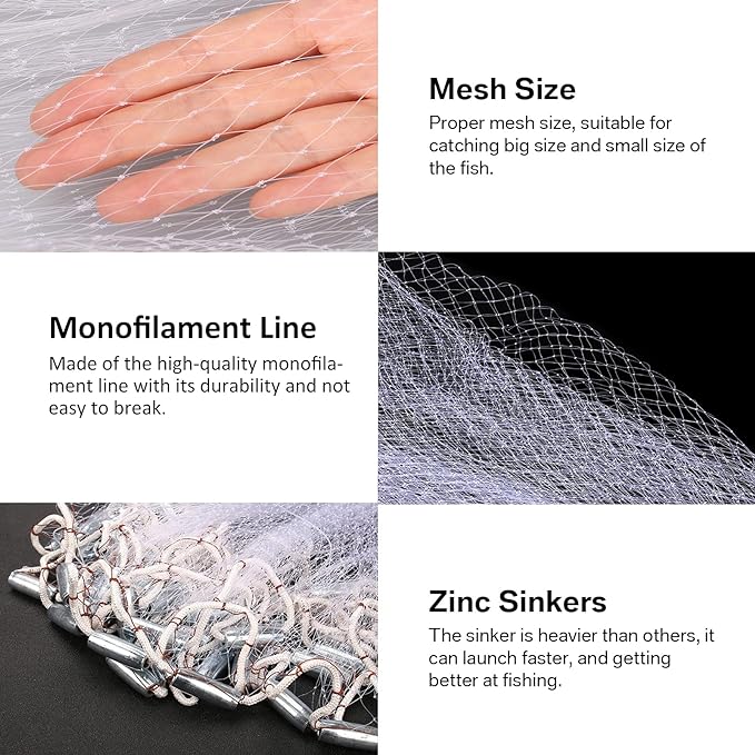 Saltwater Fishing Cast Net