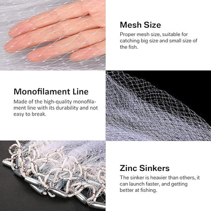 Saltwater Fishing Cast Net