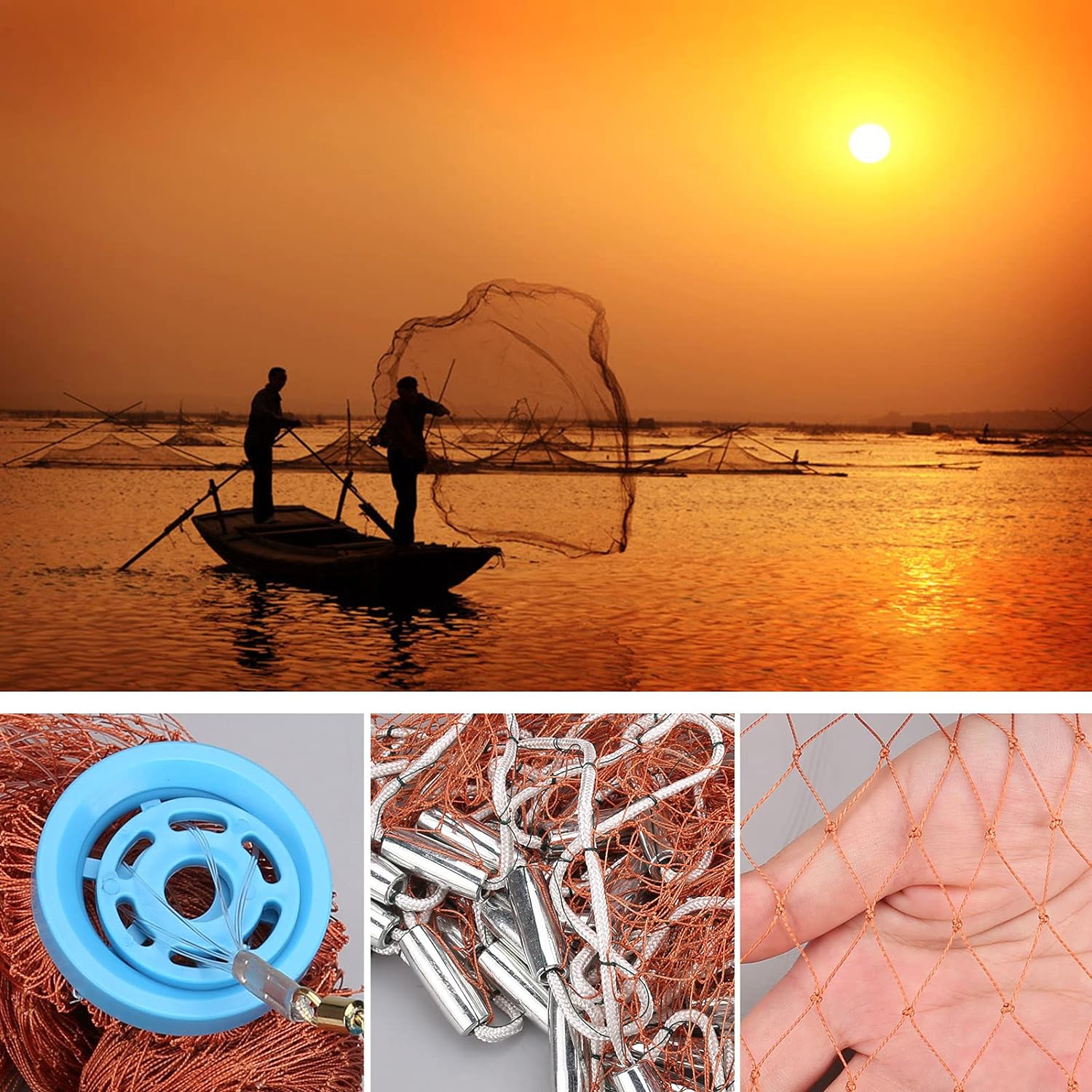 Saltwater Fishing Cast Net