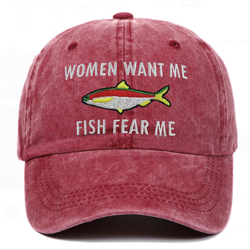 funny fishing hat