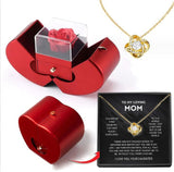 RoseLuxe™ Eternal Rose Necklace Gift Box
