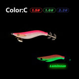 Wooden Shrimp Fishing Lure