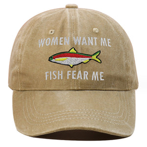 funny fishing hat