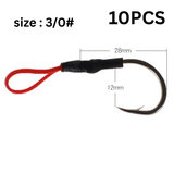 Large Black Bold Iron Plate Hook With Barbs