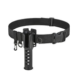 Adjustable fishing rod belt holder, perfect for keeping your rod safe and accessible during fishing.