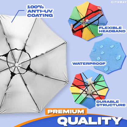 Fishing Umbrella Hat Large Hat Umbrella