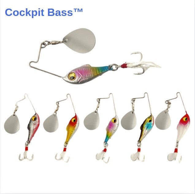 Cockpit Bass™ Fake Bait – Lifelike Freshwater Fishing Lure for Bass, Trout & Pike – fishing gear store