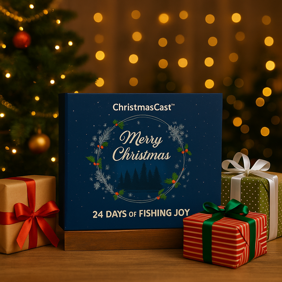 christmas fishing gift box ChristmasCast™ – 24 Piece Blind Box Christmas Fishing Set