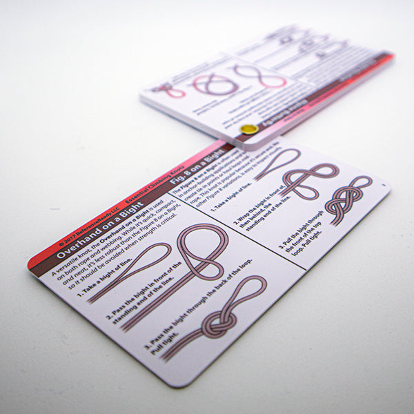 Crag Cards: Essential Climbing Knots