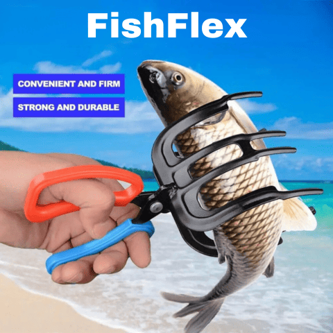 Durable FishFlex Fishing Gripper for Easy One-Handed Catch Handling
