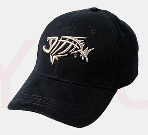Angler sun protection hat adjustable strap side view