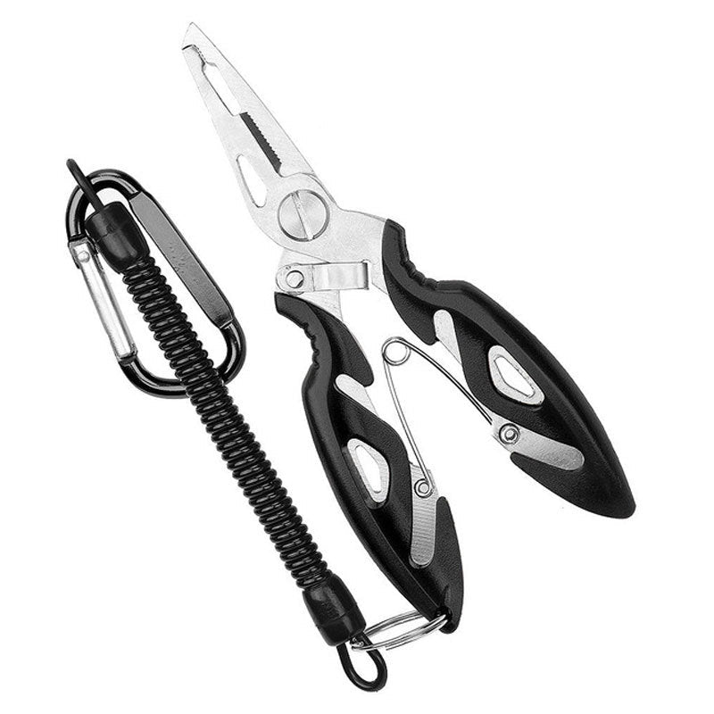 Durable fishing pliers for cutting, gripping, and tying fishing lines with ease