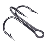 Durable high-carbon steel fishing hooks for sea fishing.