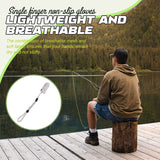 Fishing accessory glove offering stability and control for anglers