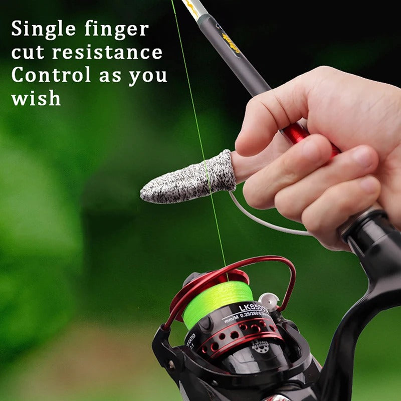 Fishing glove designed for accuracy and comfort during long casting sessions.