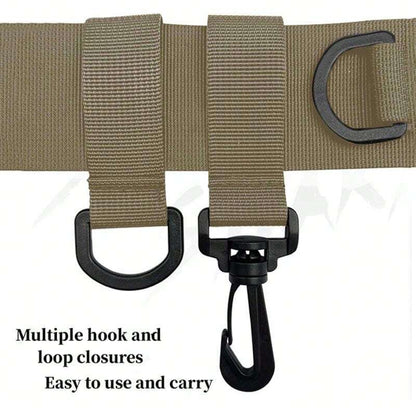 Fishing rod holder for waist, designed for stability and security, ideal for both freshwater and saltwater fishing