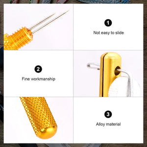 Fishing tool for tying hooks with speed and precision
