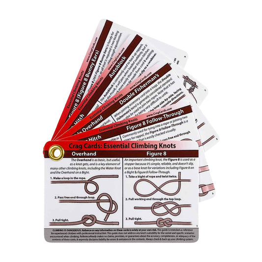 Crag Cards: Essential Climbing Knots