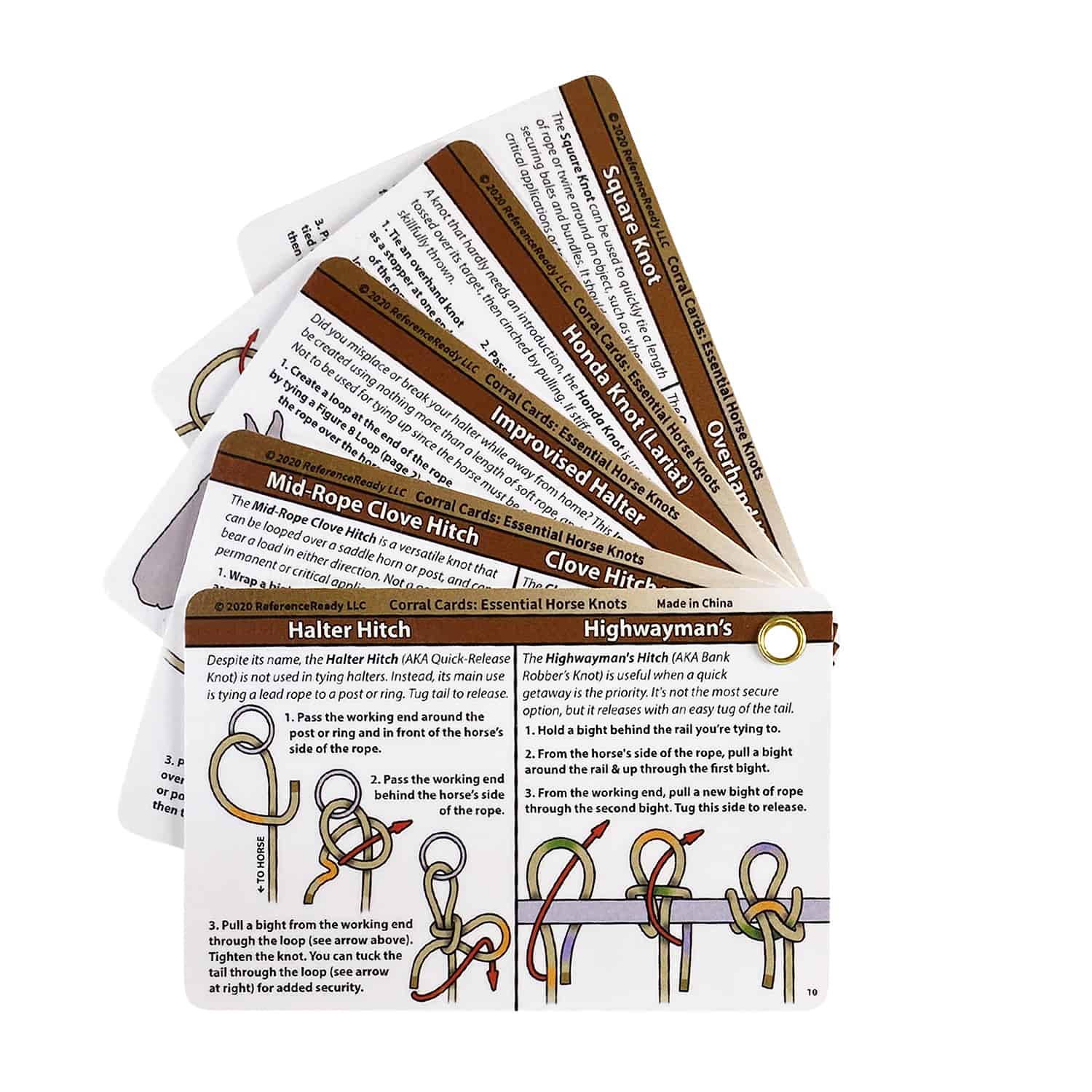 Horse Knot Cards